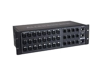 Allen & Heath AR2412 24x12 Main Remote Stage Rack for GLD & Qu Mixers (Black)