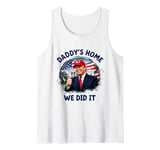 Trump 2024 Wins White House Daddy's Home Take America Back Tank Top