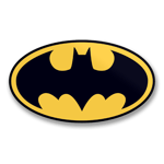 Batman Signal Logo Sticker, Accessories