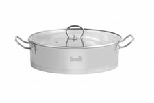 Berretti Berretti - Kanna + Lock I Rostfritt Stål - Gemini - 28 Cm - 4 L