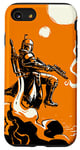 Coque pour iPhone SE (2020) / 7 / 8 Star Wars Tatooine Le Livre de Boba Fett Orange