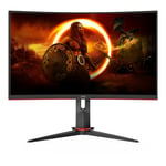 AOC GAMING CQ27G2S/BK, gaming monitor - 27 - black, QHD, VA, adaptive sync, 165 Hz panel