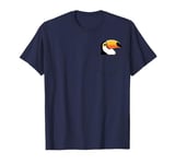 Boys Girls Toddler Cute Zoo Animal Toucan Bird Pocket Friend T-Shirt