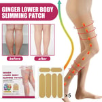 30pcs Leg Slimming Patch Herbal Extract Tightening Lymphatic Drainage Leg Sh AUS