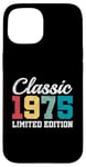 Coque pour iPhone 15 50 Year Old Classic 1975 Édition limitée rétro 50e anniversaire