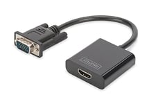 DIGITUS VGA to HDMI convertis. et Audio Full HD 15 cm