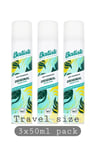 3 X Batiste Dry Original Shampoo Classic Fresh Travel Size 3x50ml