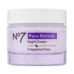 No7 Pure Retinol Night Repair Cream - 50ml