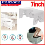 Toilet Stool Step Natural Position Squatty Potty Constipation Aid Piles Relief