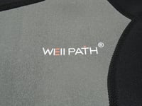 NEW WELLPATH NEOPRENE SHORTIE WETSUIT ~ SIZE ~ XL~36" CHEST/38" HIP ~ BLACK/RED