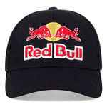 Red Bull Racing keps Utomhussport för män Peaked Baseball keps Kep, svart