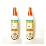 2xCreme Of Nature Coconut Milk Detangling Conditioning Leave-In Conditioner250ml