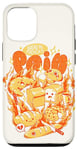 Coque pour iPhone 12/12 Pro Pain in French Is Pain Langue Drôle Pun France Foodie