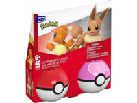 Figurka Mattel Mbl Pokemon Pokeball Charmander I Eevee Jcr81 W3