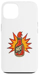 Coque pour iPhone 13 Hot Sauce Kid Sauce King Funny Spicy Food Foodie Wings Spice