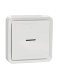 LK Wiser Smoke Detector, Battery, White