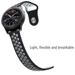 Samsung Galaxy Watch 46mm LTE Tyylikäs Sport Rannekoru Runnr Musta