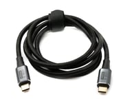 USB4 Cable 120 CM Type C Plug To Plug 40 Gbit/S USB 4.0 Braided Black