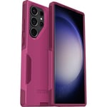 OtterBox Galaxy S23 Ultra Commuter Series Case - INTO THE FUCHSIA (Pink), slim & tough, pocket-friendly, with port protection