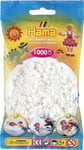 SACHET DE 1000 PERLES A REPASSER HAMA MIDI BLANC - LOISIRS CREATIFS - 207-01