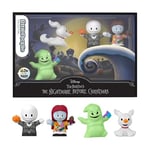 Fisher-Price Coffret Collector Little People 4 Figurines L’Étrange Noël De Monsieur Jack, Avec Jack Skellington Et Autres Personnages Inclus, À Collectionner, Jouet Enfant, Dès 8 Ans, HNW96