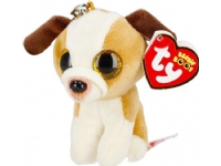 TY INC. nyckelring plysch TY Beanie Boos HUGO hund 10cm 35258