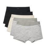 Åhléns Enfärgade boxershorts TEDDY, 5-pack Svart