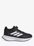 adidas Kids' Runfalcon 5 Sports Shoes, Black/White