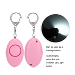 Security Alarm Key Chain Women Elderly Emergency Safety Alarm With LED Light LVE