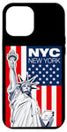 Coque pour iPhone 15 Pro Max Cool New York Statue of Liberty, This is My New York City