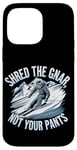 Coque pour iPhone 14 Pro Max Shred The Gnar, Not Pants Ski de piste