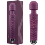 Wireless Full Body BED GEEK Wand Massager Waterproof 20 Vibrating Patterns