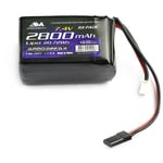 ArrowMax Batterie réceptrice (LiPo) 7.4 V 2800 mAh hump JR