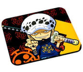 Tapis de souris One piece manga trafalgar law mini