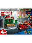 LEGO Marvel Super Heroes 76287 Iron Man, moottoripyörä ja Hulk