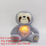 with Breathing Movement Soothing Sleeping Otter Toy Slumber Otter Music Box