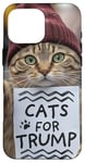 Coque pour iPhone 16 Pro Max Cats For Trump