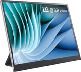 Electronics Gram +View 16MR70 Ecran PC Portable 16'-Dalle IPS résolution QHD+ (2560x1600) Format 16:10,60Hz,DCI-P3 99%,USB-C (45W) DP Alt Mode,étui de Protection/Support fourni,670g