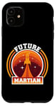 iPhone 11 Mars Planet Future Martian Retro Vintage Oldschool Case