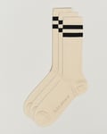 Nudie Jeans 3-pack Amundsson Tennis Socks Off White/Black