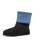 Ladeheid LA-CA-11 LA-CA-11 Bottes en caoutchouc pour enfants Chaussettes chauffantes pour bottes de pluie, bleu, 24/25 EU