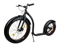 KICKBIKE sparkcykel Fat Max svart 