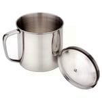 Tasse À Café Double Paroi En Acier Argenté, 300ml, Portable, Double Tasse À Lait, Tasse À Thé, Gobelet D'eau, Voyage, 1 Pièce, J9i7