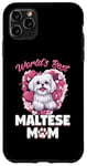 iPhone 11 Pro Max Maltese Dog Breed Pet World's Best Maltese Mom Case