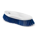 La Briantina Brosse Multifonction pour Nettoyage Ergonomique, Fibre PBT de Haute qualité, stérilisable, Longueur 23 cm, Couleur Bleu