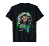 Marvel Thor Ragnarok Loki Surprise Green Pop Graphic T-Shirt T-Shirt