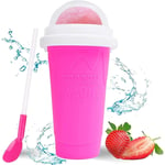 Slushie Cup Slushy Maker Eis Cup Silica Cup Pinch Cup Sommer Cooler Smoothies Cup Dubbelskiktad