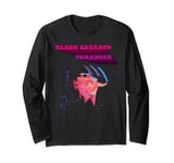 Black Sabbath Official Paranoid Motion Trails Long Sleeve T-Shirt