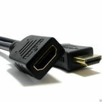 5 Meter Hdmi Extension Cable Male to Female v1.4 3D High Speed With Ethernet