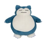 Peluche Bandai Jumbo endormie Pokémon Ronflex Bleu et Blanc